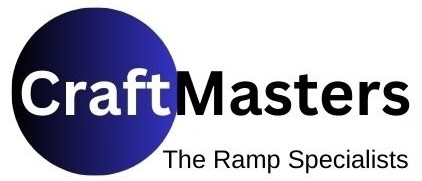Craftmasters mobility wheelchair ramp specialists logo.